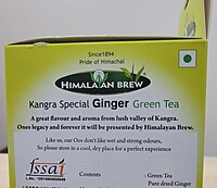 Kangra Special Ginger Green Tea Kangra Special Ginger Green Tea