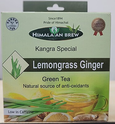 Kangra Special Lemongrass Ginger Green Tea