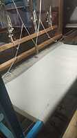 Single patti cream Kullu Stole Single patti cream Kullu Stole