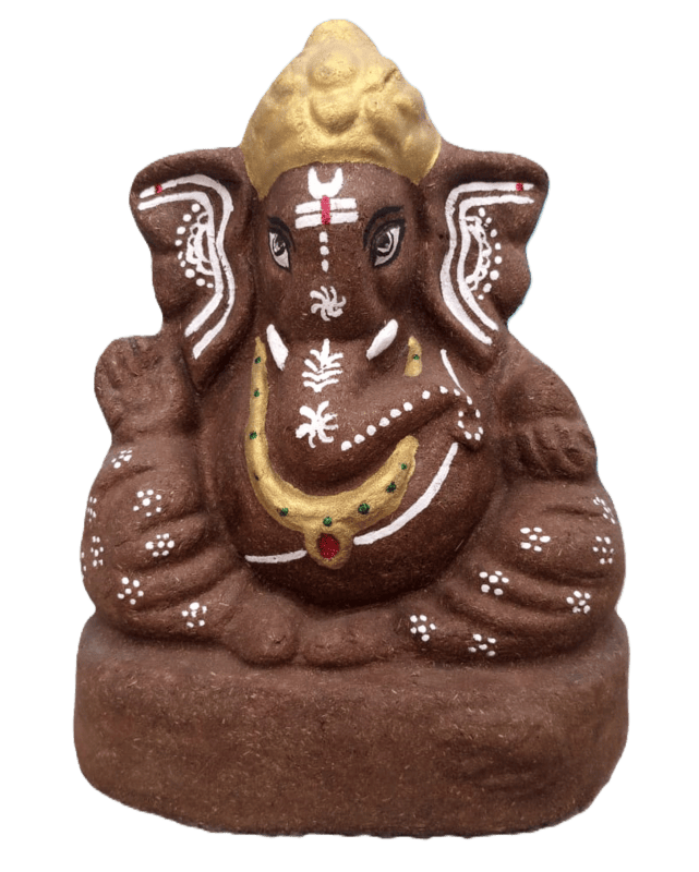 Eco friendly Cow Dung Ganesha Eco friendly Cow Dung Ganesha