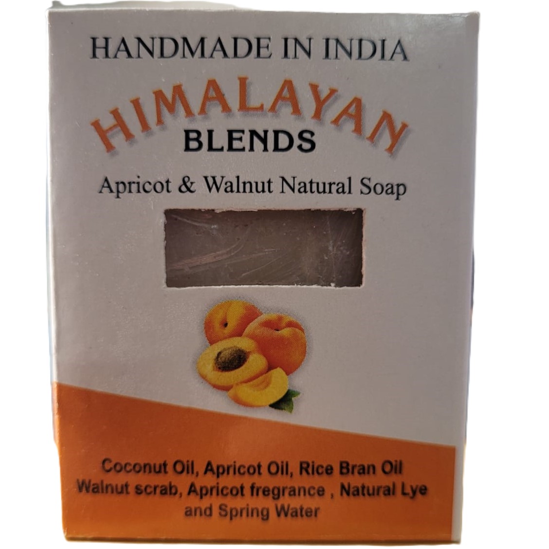 Himalayan Apricot & Walnut Natural Soap Himalayan Apricot & Walnut Natural Soap