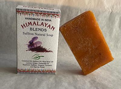 Saffron Natural Soap