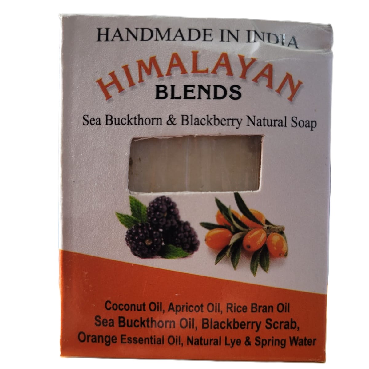 Himalayan Sea Buckthorn & Blackberry Natural Soap Himalayan Sea Buckthorn & Blackberry Natural Soap