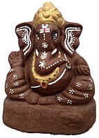 Eco friendly Cow Dung Ganesha Eco friendly Cow Dung Ganesha