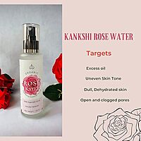 Kankshi organic 100% Natural Rose water Kankshi organic 100% Natural Rose water