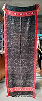 Single patti black Kullu Stole Single patti black Kullu Stole