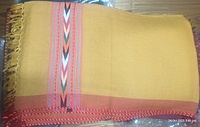 Single patti yellow Kullu Stole Single patti yellow Kullu Stole