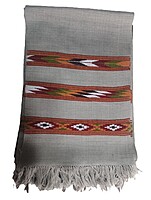 Teen Patti Kullu Pure Wool Muffler Teen Patti Kullu Pure Wool Muffler